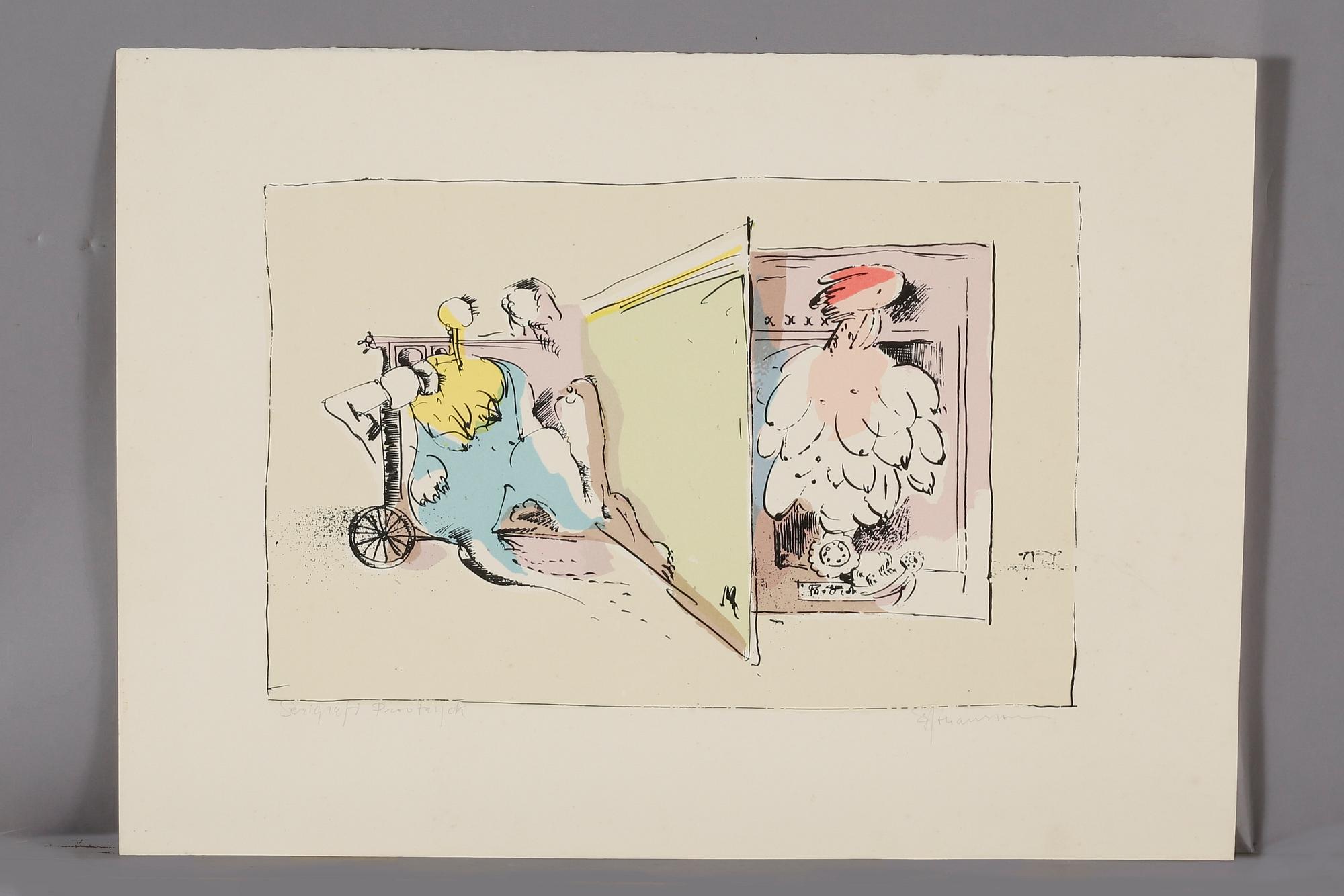 SVEN-ERIK JOHANSSON, 11 screenprints, signed and numbered.