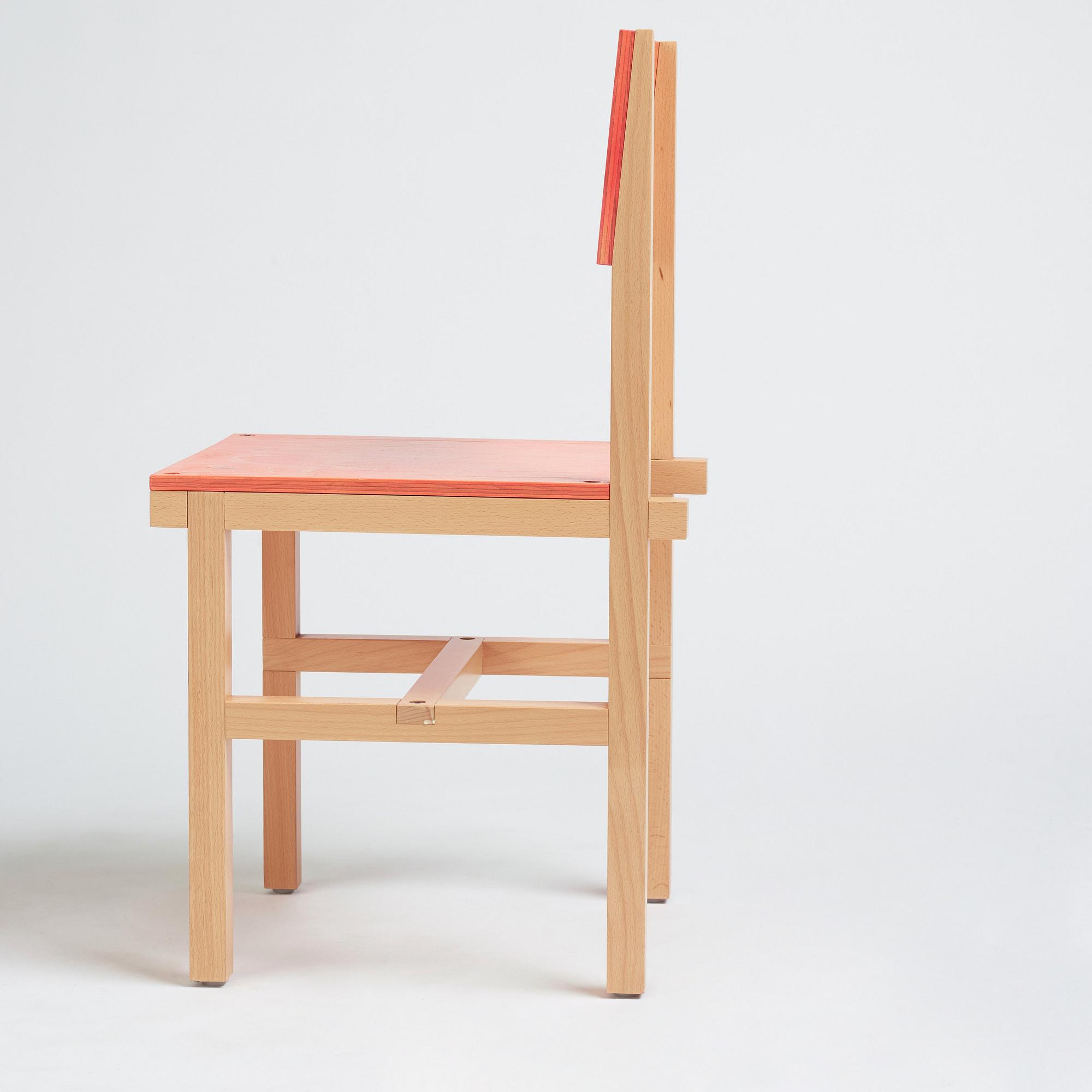 Fredrik Paulsen, "Röhsska", stol, unik prototyp, Blå Station 2019.