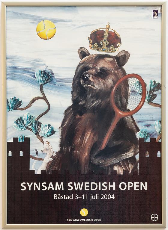 Ernst Billgren, Posters, 9, “Swedish Open Båstad”, 2003–11.