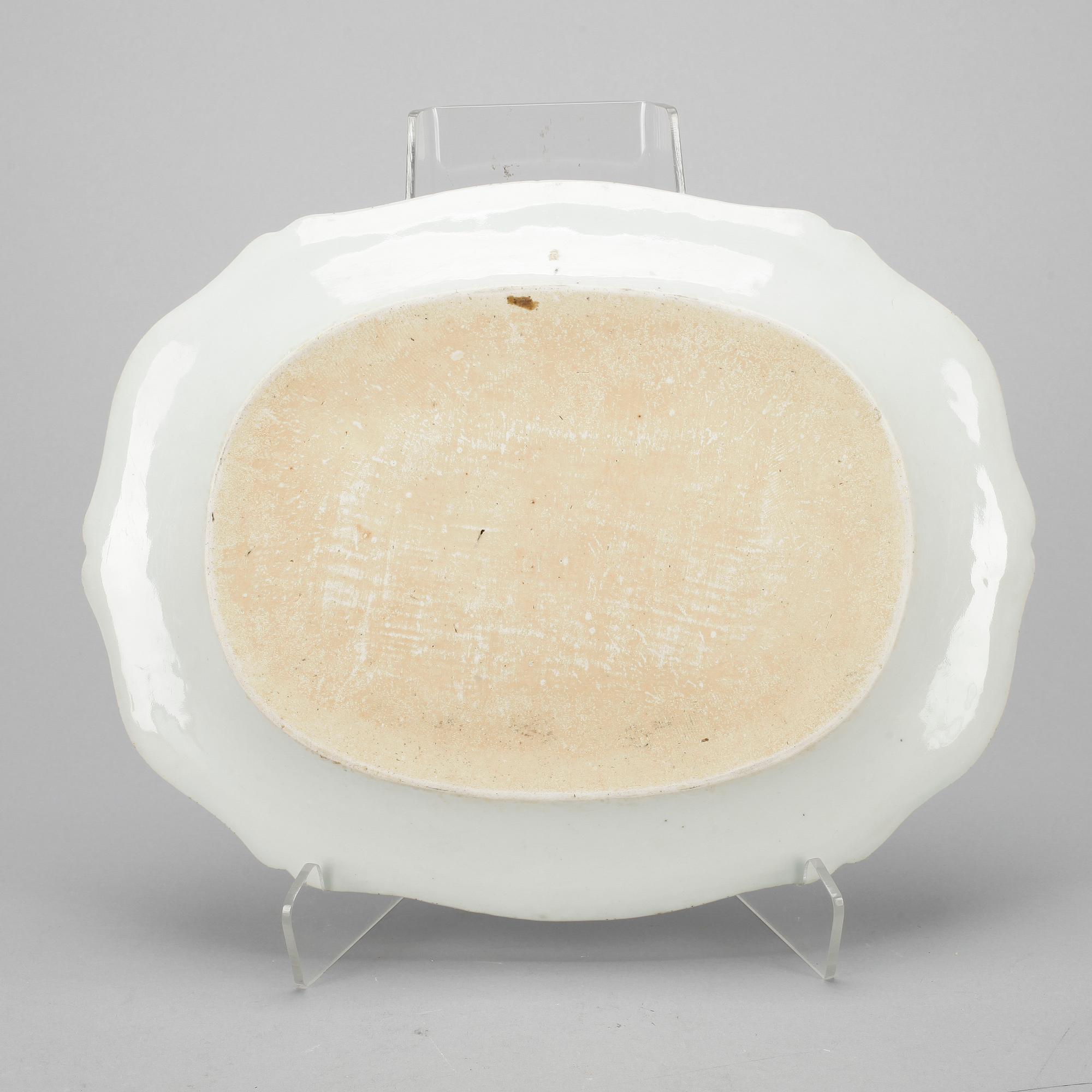 STEKFAT, porslin, Qianlong, 1700-tal.