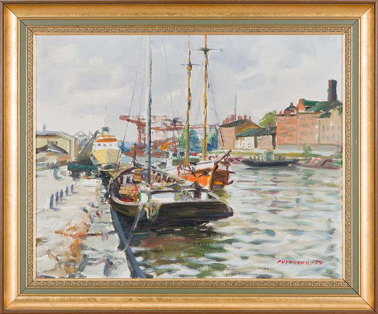 Pentti Veroma, Näkymä Aurajoelta.