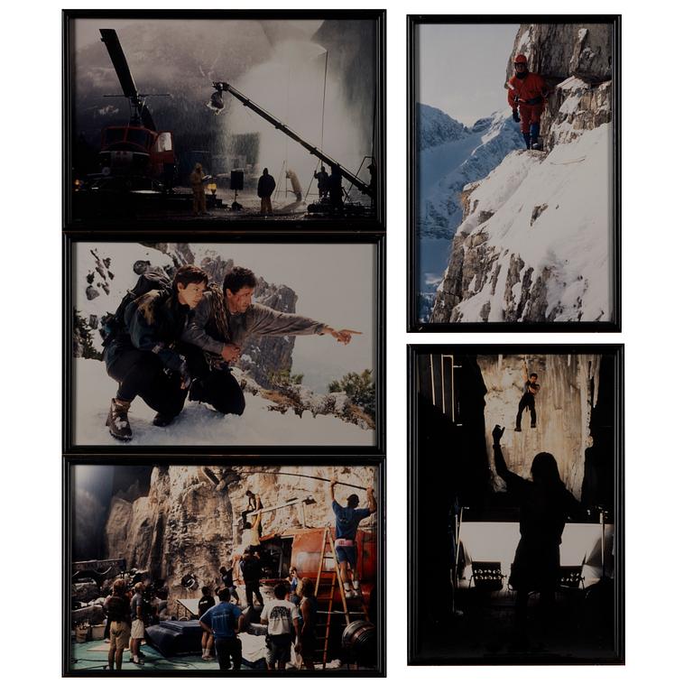 FOTOGRAFIER, 5 st, "Cliffhanger", 1990-tal.