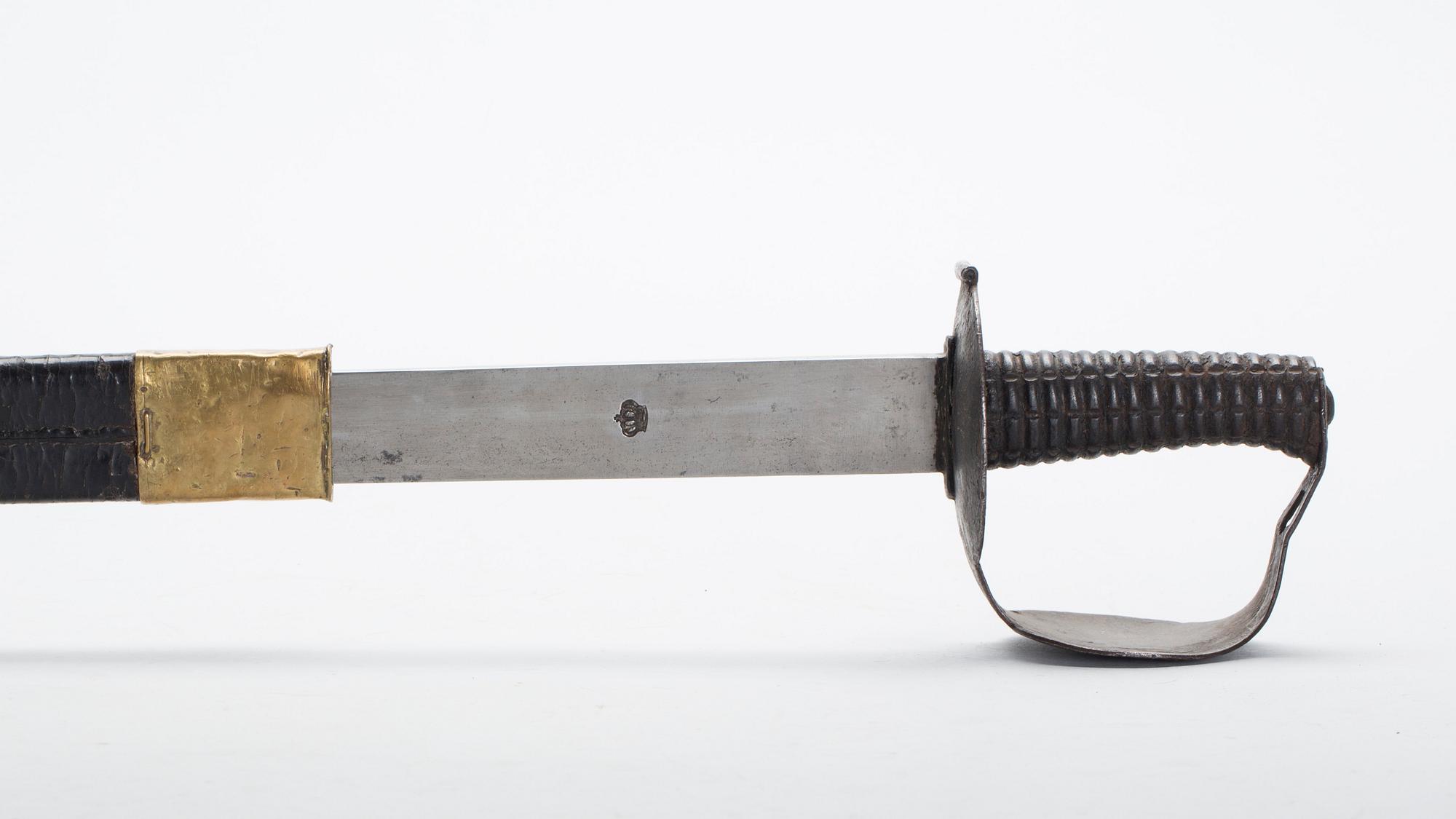 HUGGARE, för flottan, Svensk m/1849 (ENGELSK MODELL 1804).