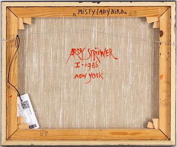 ARDY STRÜWER, olja på duk, signerad och daterad New York -86.