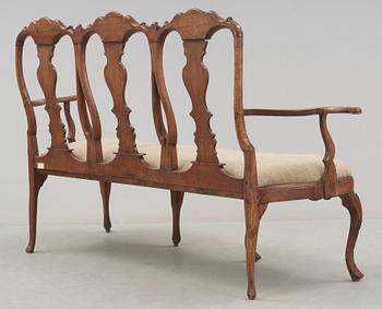 Rokoko, A North European Rococo 18th century sofa.