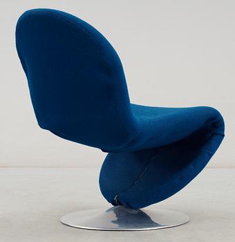 STOL, "System 1-2-3", Verner Panton, Fritz Hansen, formgiven 1973.