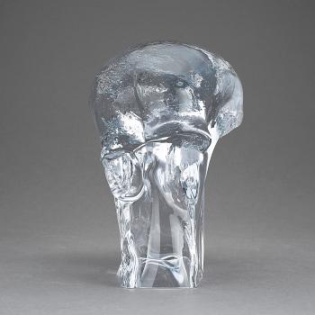 SKULPTUR, glas, Ludvig Löfgren, Kosta Boda, 2000-tal.