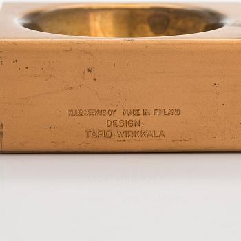 Tapio Wirkkala, tuhkakuppeja, 2 kpl, valmistaja Kultakeskus 1970-luku.
