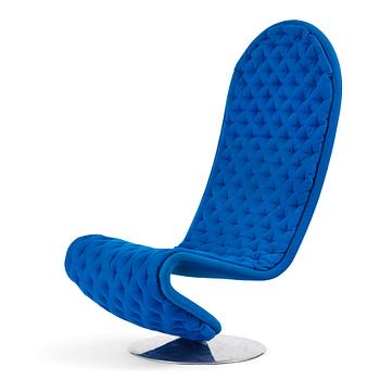 61. Verner Panton, fåtölj "System 1-2-3" De Luxe Lounge Chair", Fritz Hansen, Danmark, 1970-tal.