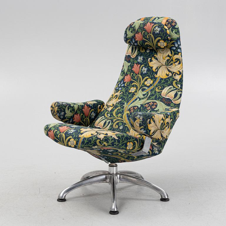 Alf Svensson swivel armchair "Contourett Roto", DUX, 1970s/80s.