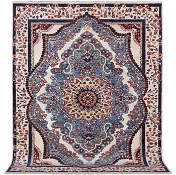 A Mamluk design carpet, c. 300 x 242 cm.