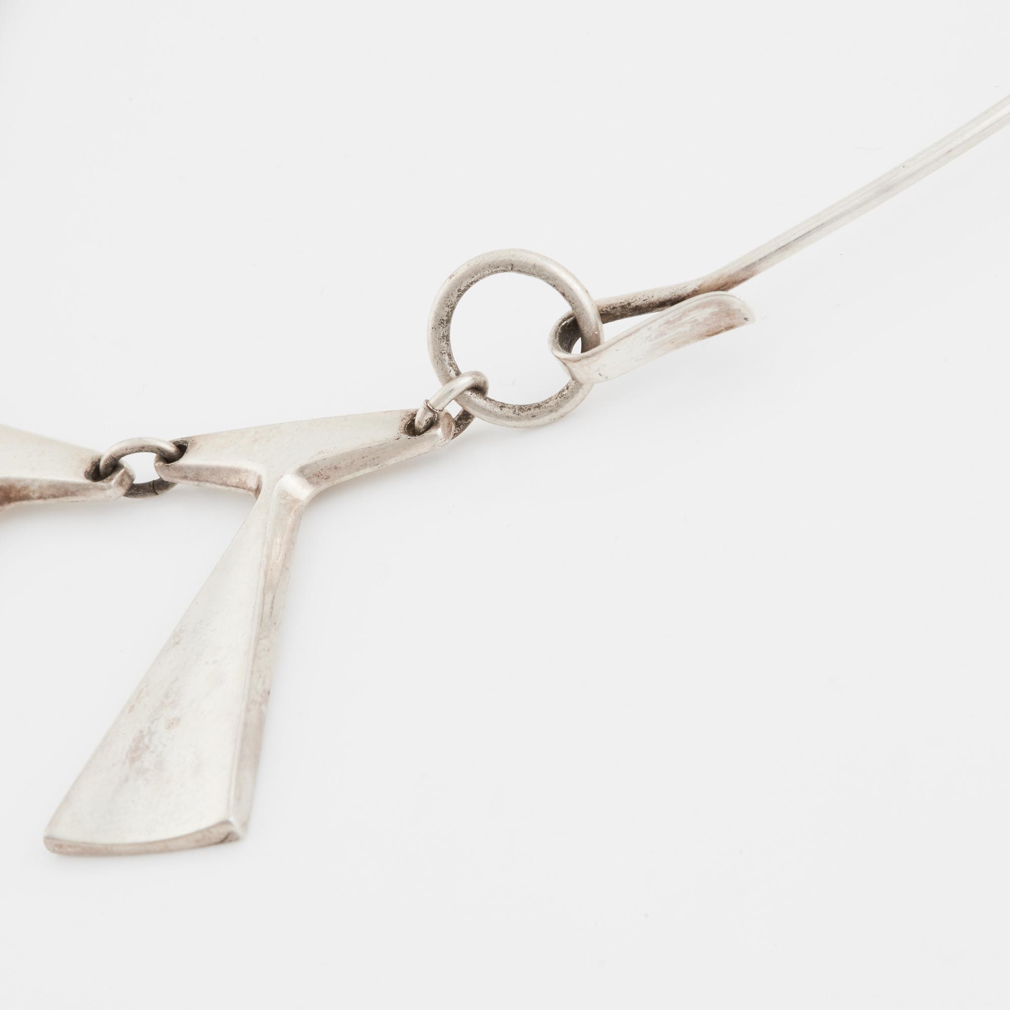 Ceson silver necklace, Göteborg, 70's.