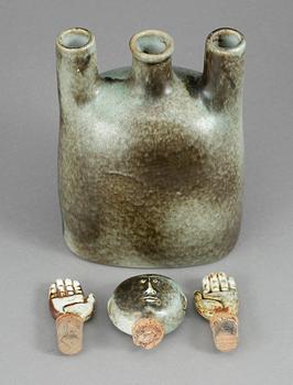 FIGURIN/KRUS, stengods, Stig Lindberg, Gustavsberg.