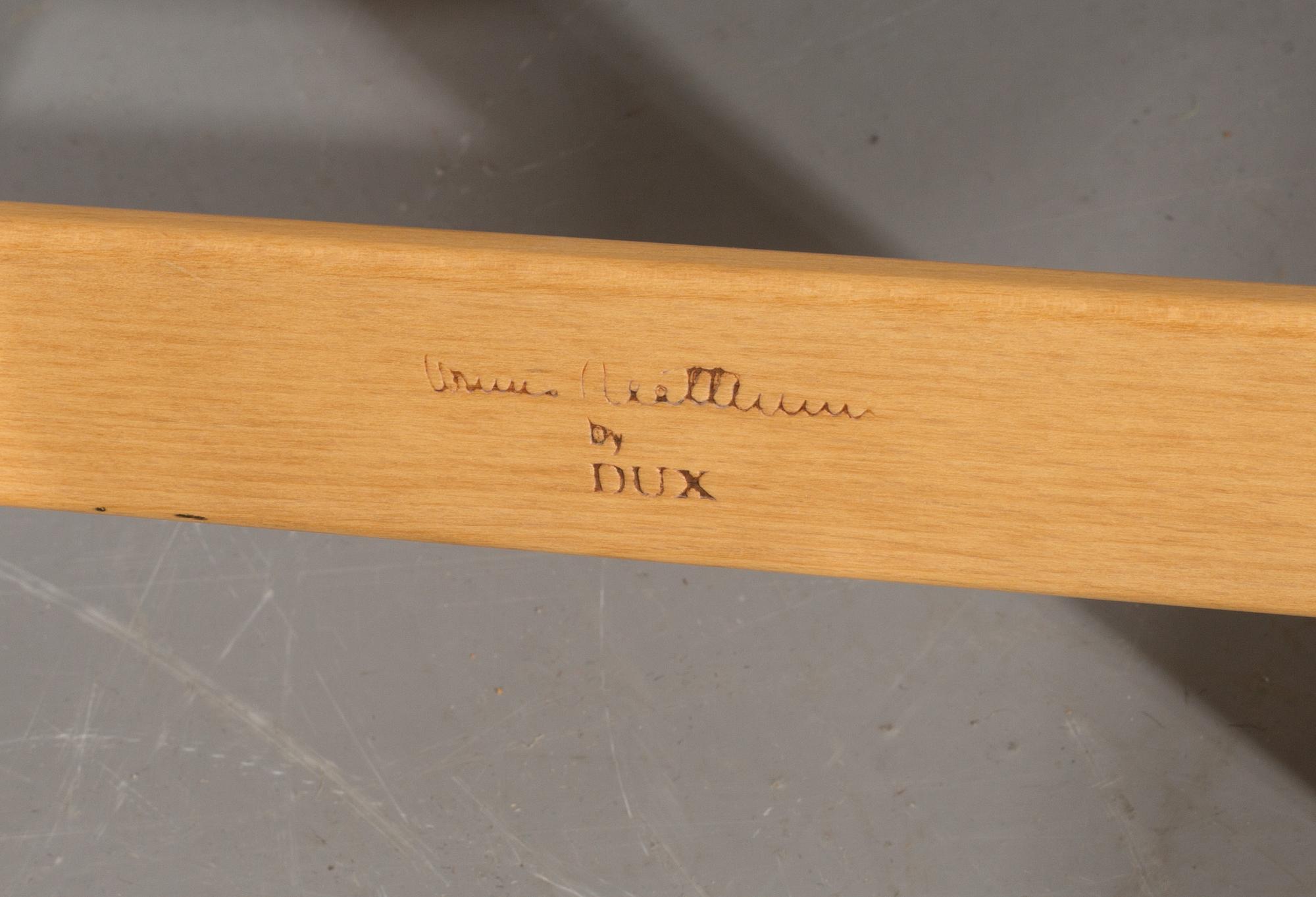 FÅTÖLJ MED FOTPALL, "Pernilla", Bruno Mathsson, Dux.
