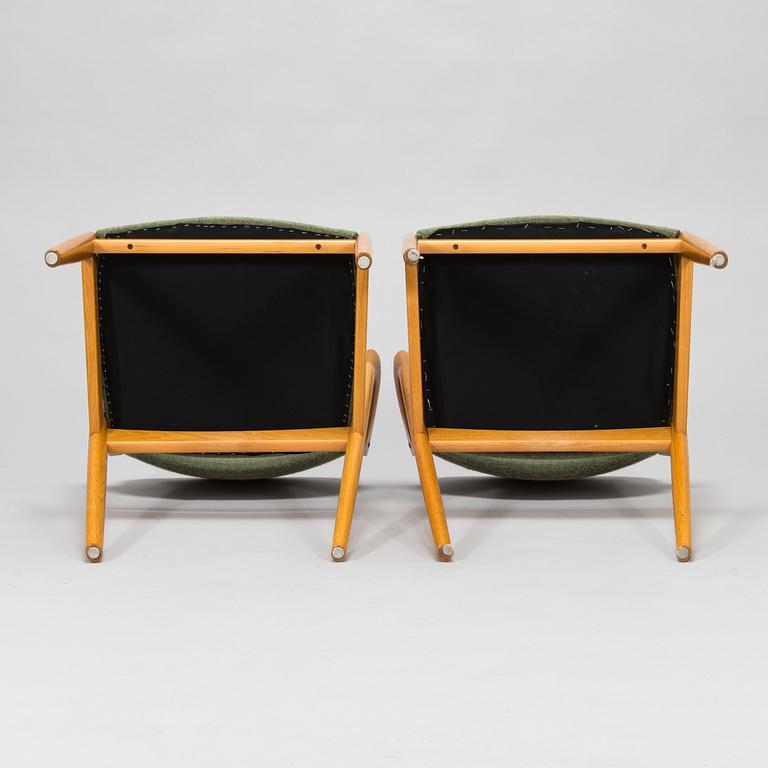 Kai Kristiansen, A set of four 'Z-chair' chairs, Denmark, 1960's.
