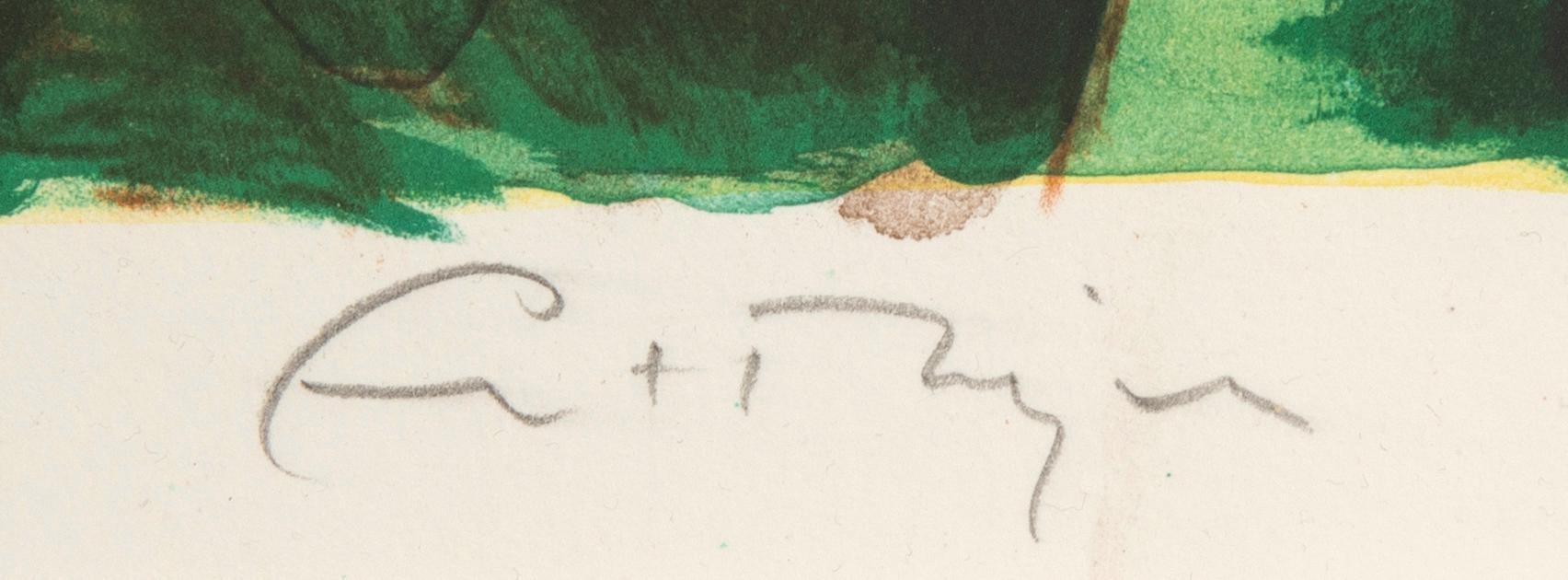 Ernst Billgren, Interiör med räv.