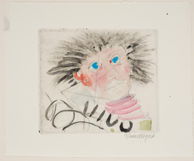 Hans Wigert, The face.