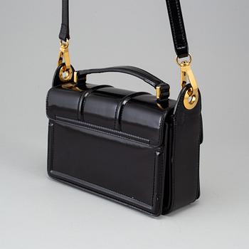 LANVIN, a patent leather handbag.