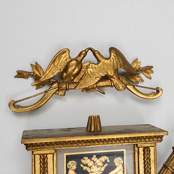 A late Gustavian wall clock by Gustaf Undén.