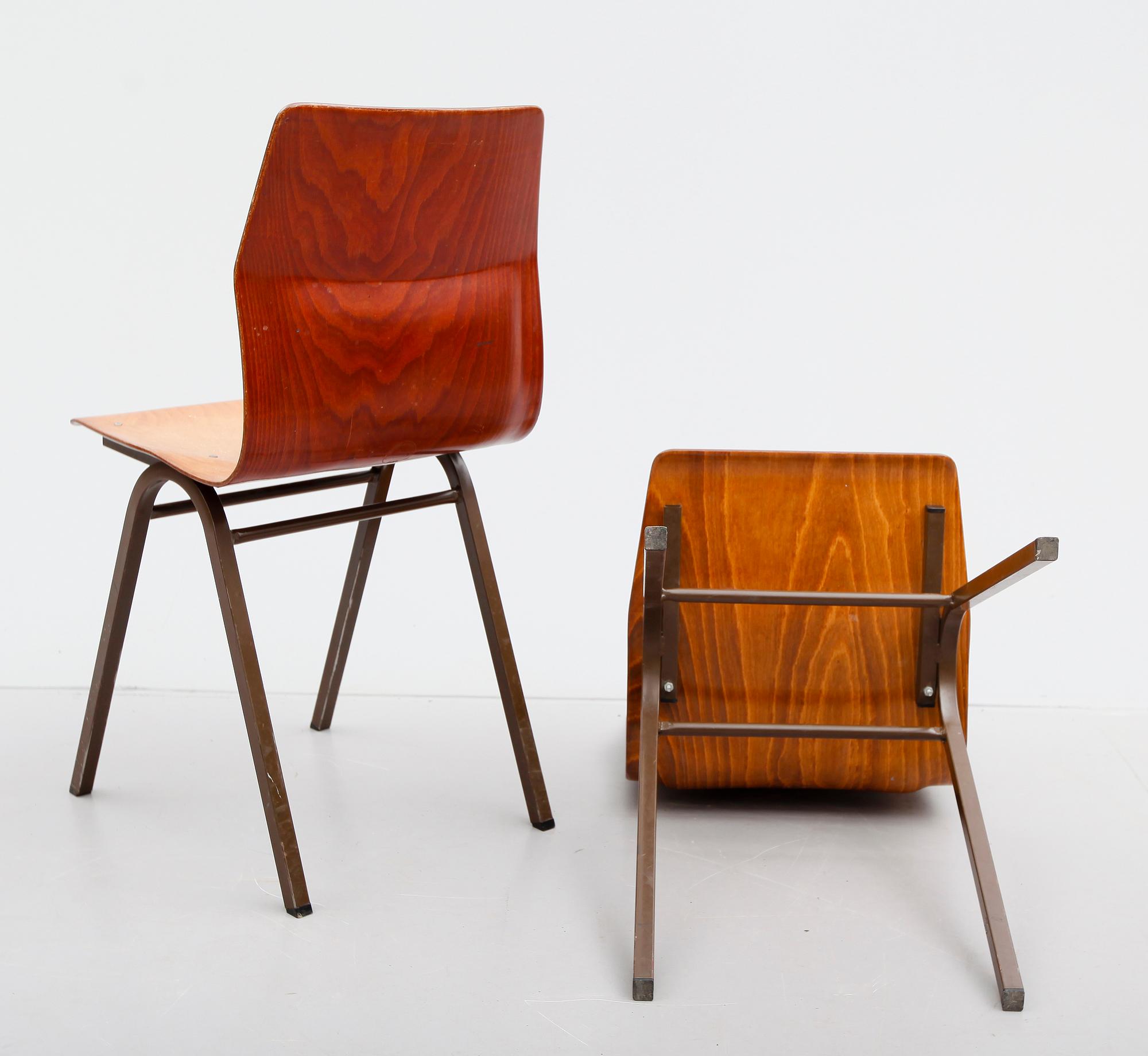 STOLAR, 8 st, industrimodell, 1900-talets mitt.