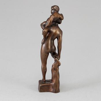 FREDRIK FRISENDAHL, sculpture, bronze, signed.