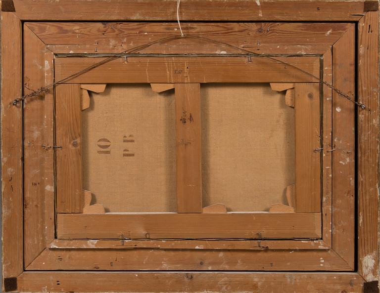 Johan Elis Kortman, Forest view at the shore.