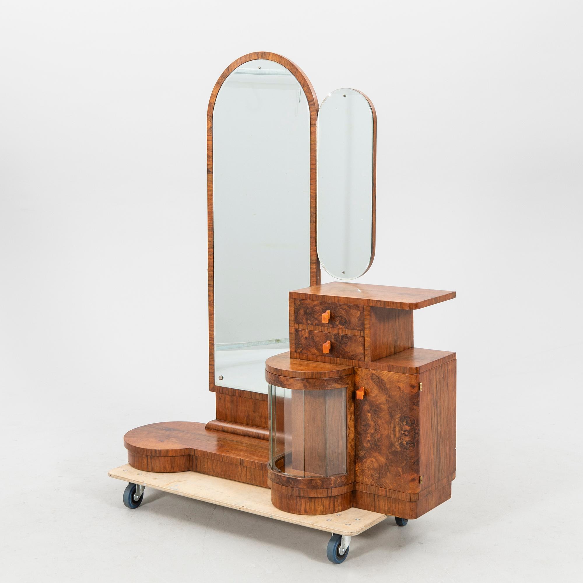 Toilettbord Art deco 1900-talets första hälft.