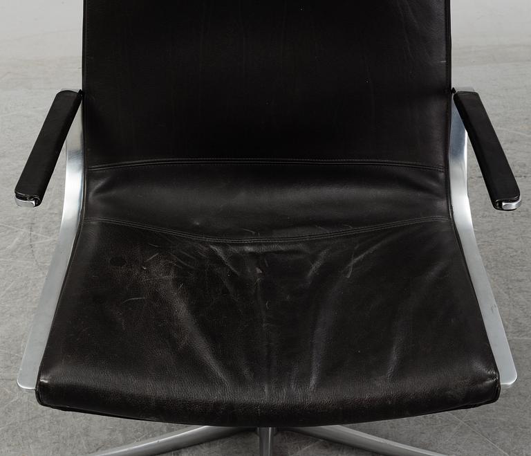 Bernd Munzebrock, desk chair, Brayton International, Walter Knoll, Germany, 1970's.