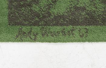 Andy Warhol, after. A 'Flowers' carpet, Denmark, EGE Axminster A/S, c. 202 x 140 cm.