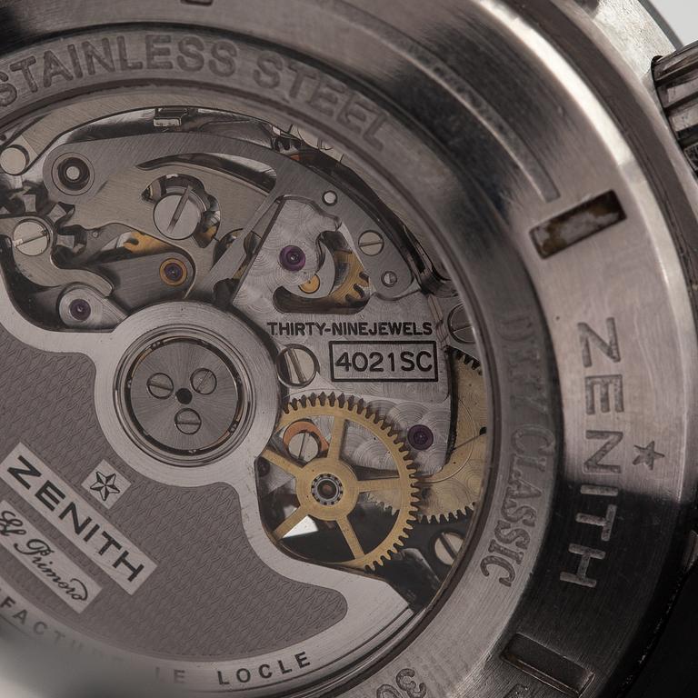 Zenith, Defy Classic El Primero, wristwatch, 43 mm.