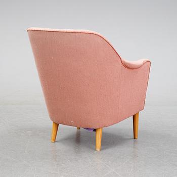 A 'Samspel' lounge chair by Carl Malmsten, second half of the 20th Century.
