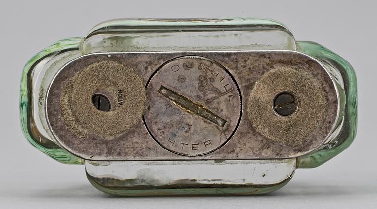 TÄNDARE, plast samt metall Dunhill, 1900-talets mitt.