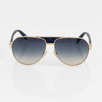 Marc Jacobs, a pair of blue and gold sunglasses, 2010.