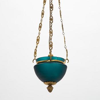 Ceiling lamp, second half of the 19th century.