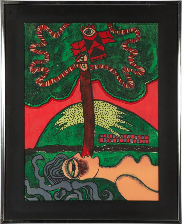 Beverloo Corneille,  "L'arbre Extatique".