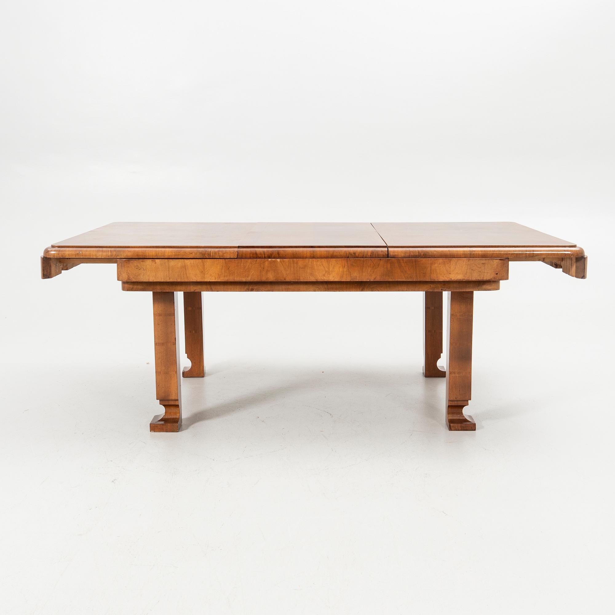 Dining set, 13 pieces, first half of the 20th century.