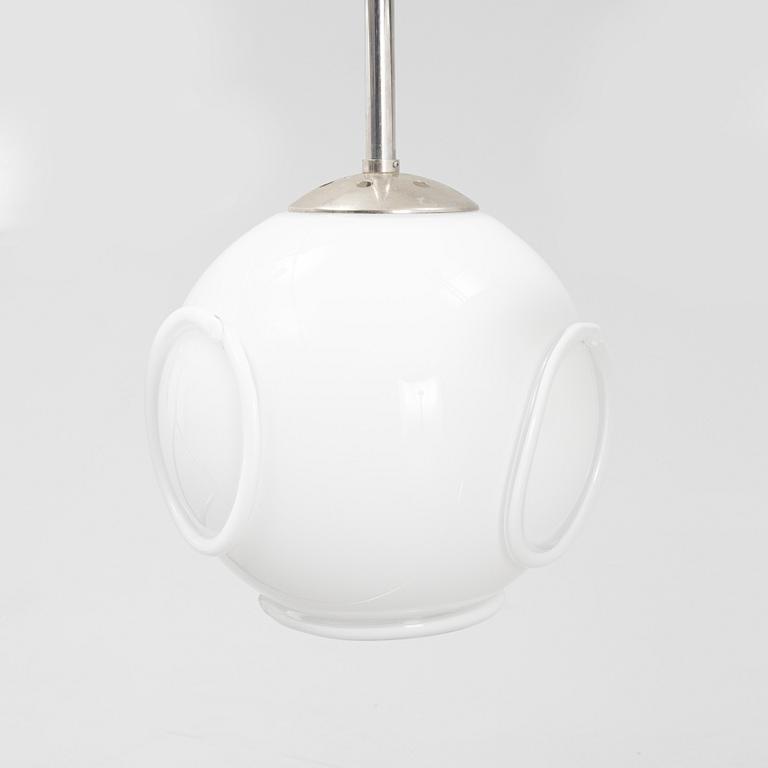Eva Darpö, a unique glass ceiling light.