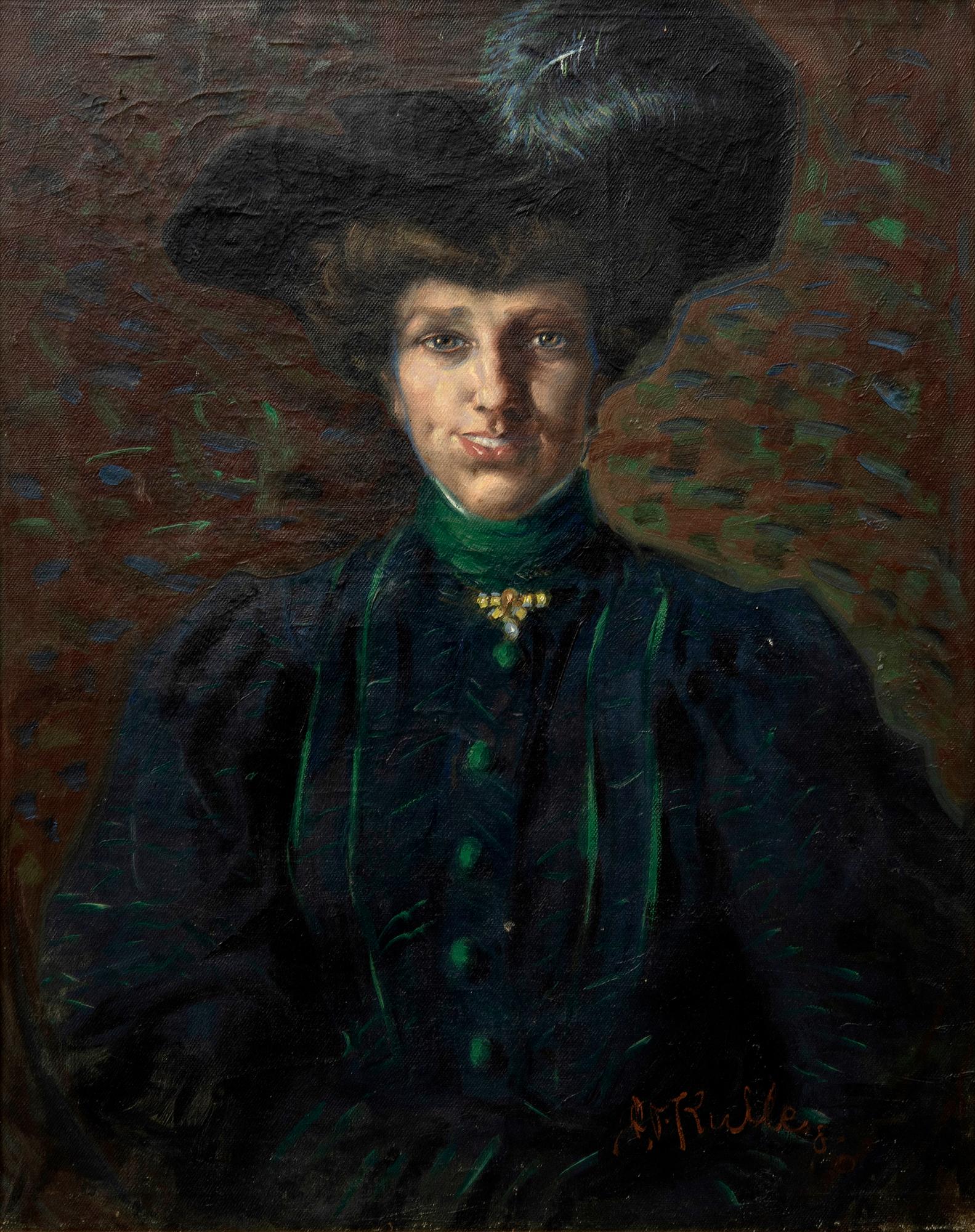 Axel Kulle, Woman's portrait.