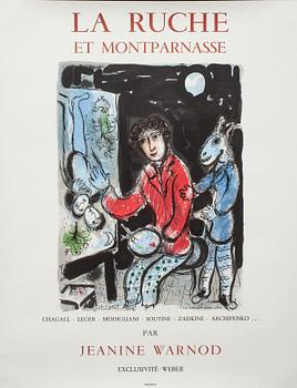 Marc Chagall · MARC CHAGALL, affisch, Mourlot 1978.