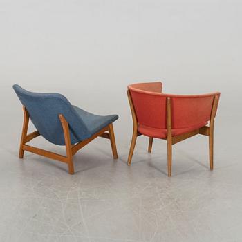 FÅTÖLJER, 2 st, möbel-IKEA, bl a "Rondell", Erik Wörtz.