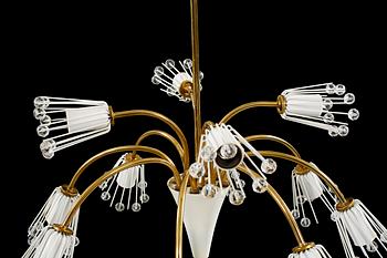 A ceiling lamp and one wall lamp possibly by Emil Stejnar, from the latter half of the 20th century.