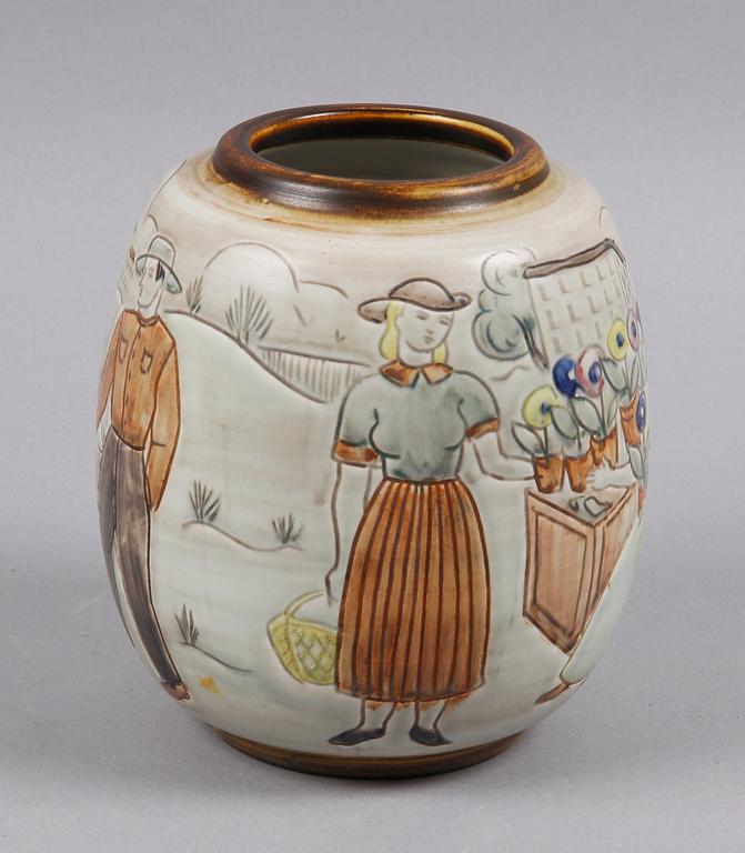 VAS, keramik, Gertrud Lönegren, Rörstrand.