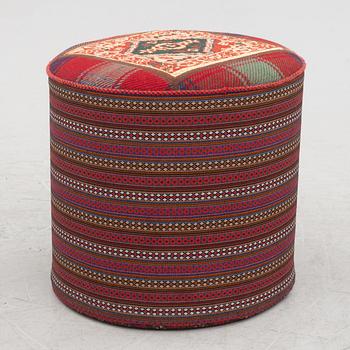 Footstool, oriental, contemporary.
