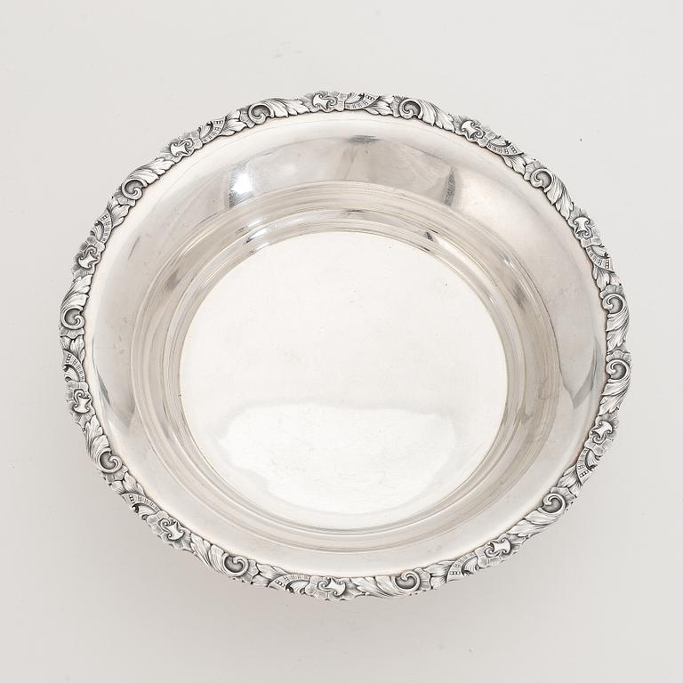 Skål, silver, Finlands Guldsmeds AB, Åbo, Finland, 1937.