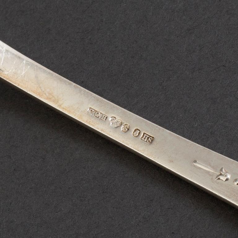 BESTICKSERVIS, 44 delar, silver, C G Hallberg, 1900-tal.
