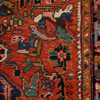 A runner, semi-antique North west persian, ca 362 x 105 cm.