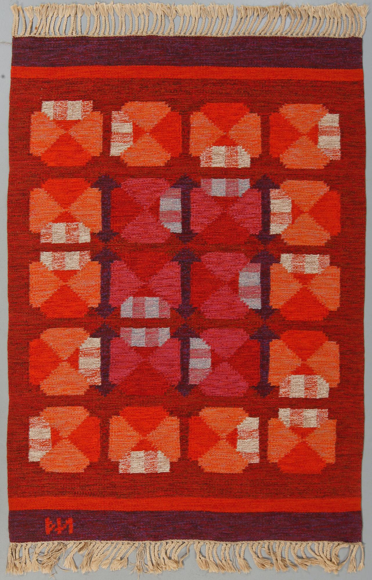 MATTA, rölakan, Alestalon Mattokutomo, Finland, 1900-talets andra hälft, signerad, ca 200x140cm.