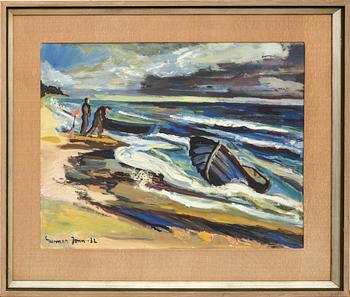 Gunnar Jonn, watercolour signed and dated 32.