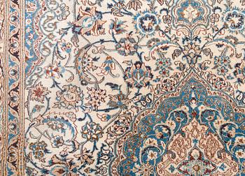 A carpet, Nain. Old. Approx. 350x243 cm.