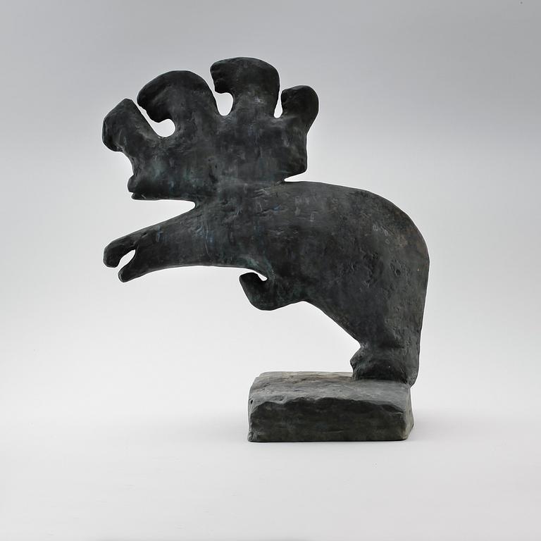 MARIANNE ANSGÅRD, brons, signerad och daterad -69.